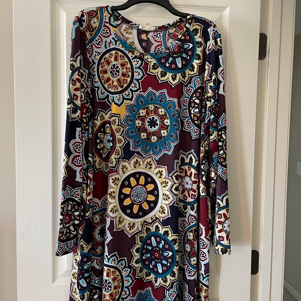 Mooncatcher A-line Long Sleeve Dress
